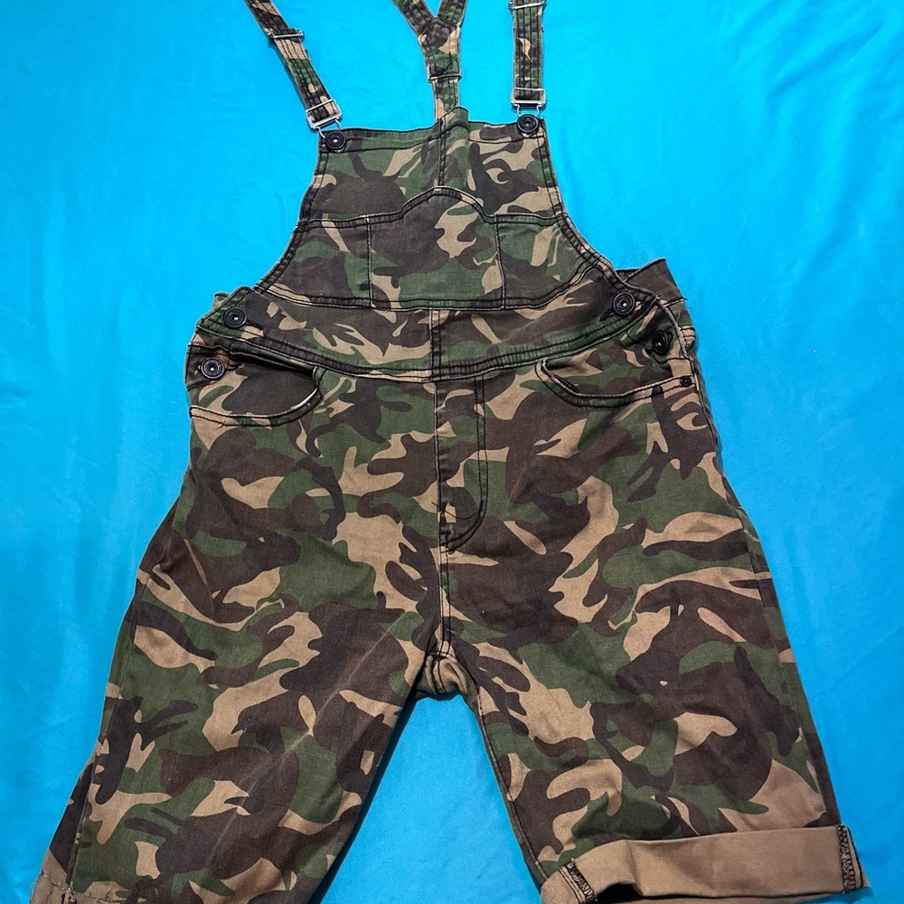 2 pair of overall shorts. Both same size.